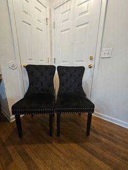 Upholstered kitchen chairs