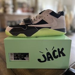 Jordan Jumpman Jack TR Travis Scott X Chase B Black Night Silver Size 11