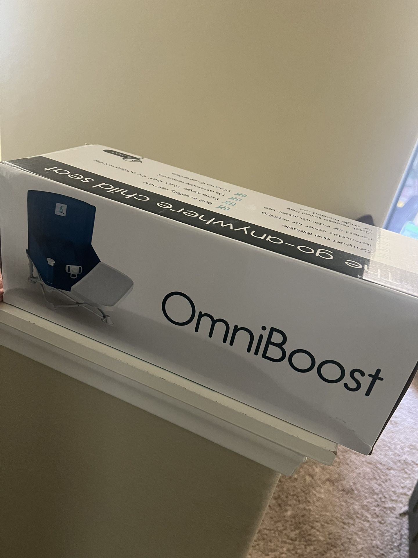 Omniboost Child Travel Seat With Tray
