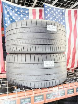 ✅ 2 USED TIRES PIRELLI P ZERO (PZ5)  Max Performance Summer Tires 325/30ZR23 Max Performance Summer