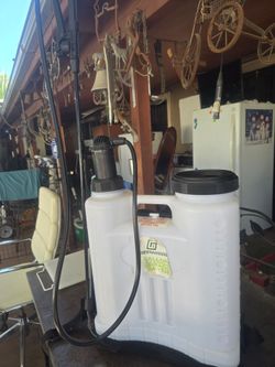 Back pack sprayer