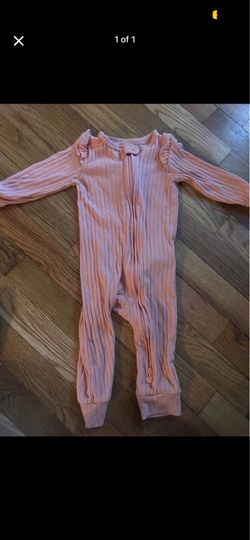 9/12 months baby girl pajama outfit