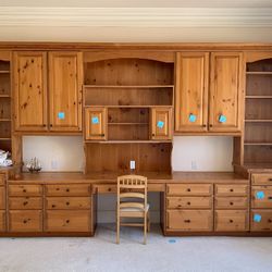 Free - Solid Wood Custom Cabinetry 