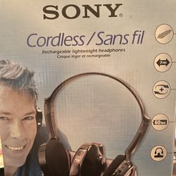 Sony Cordless TV/HiFi Cordless Headphones