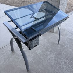 Desk Glass Drafting And Drawing Table