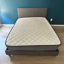 Full Mattress and Bed Frame 