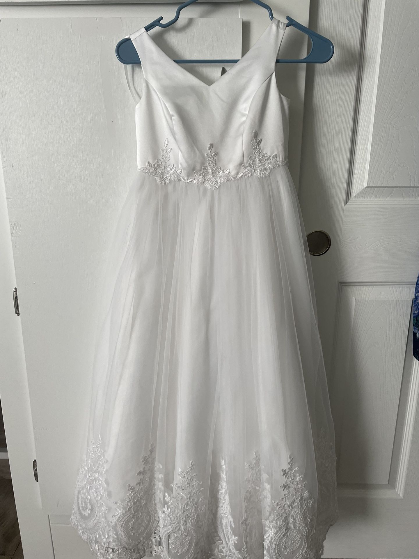 White Dress Size 8 