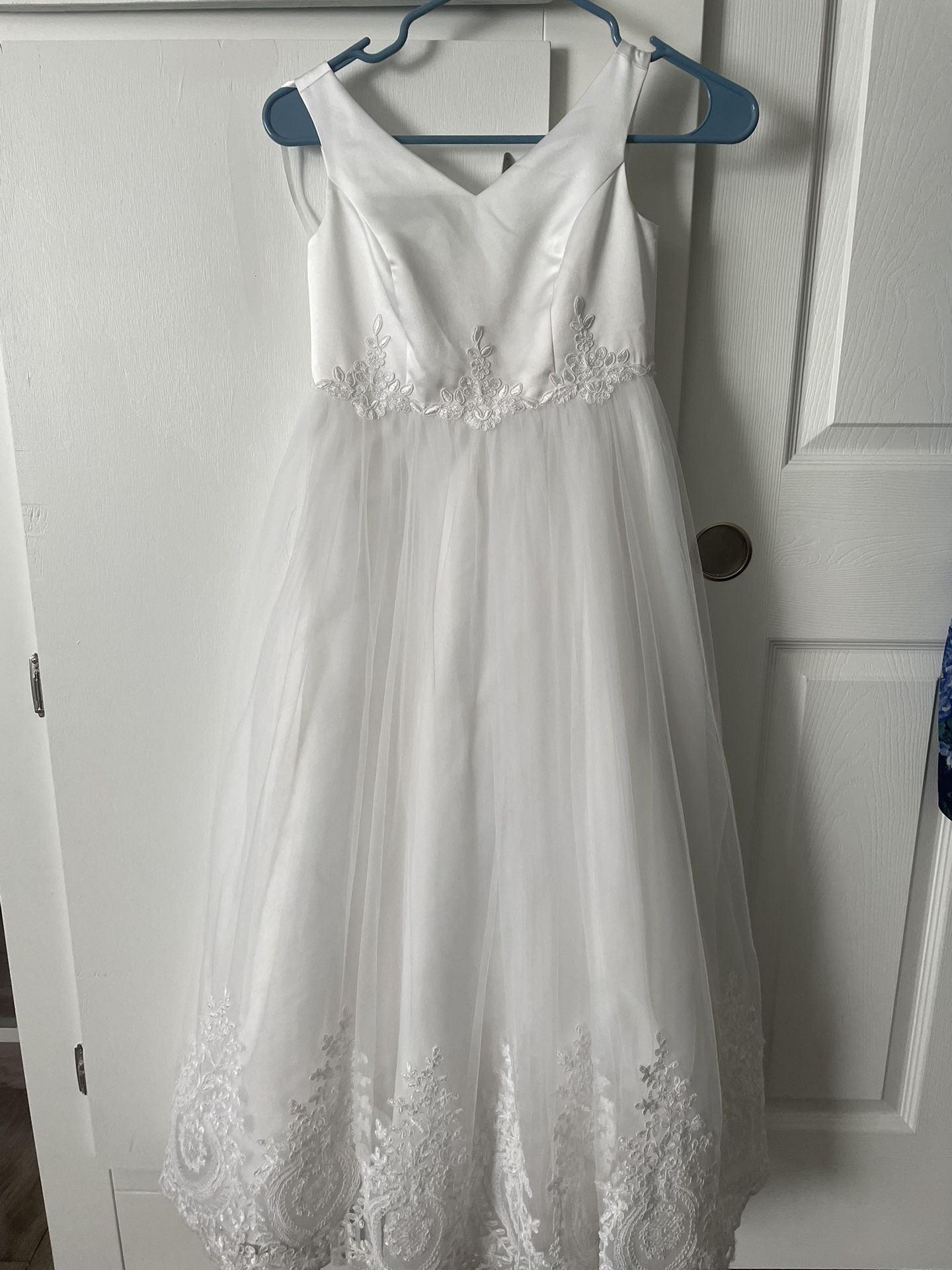 White Dress Size 8