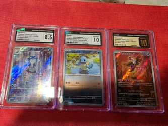 Pokemon cgc slab