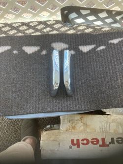 Pair of chrome Bumperettes