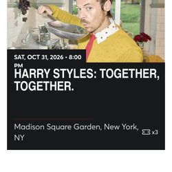 Harry Styles; Together , Together Tickets