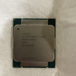 Intel I7-5820k @ 3.3 GHz (LGA 2011-3)