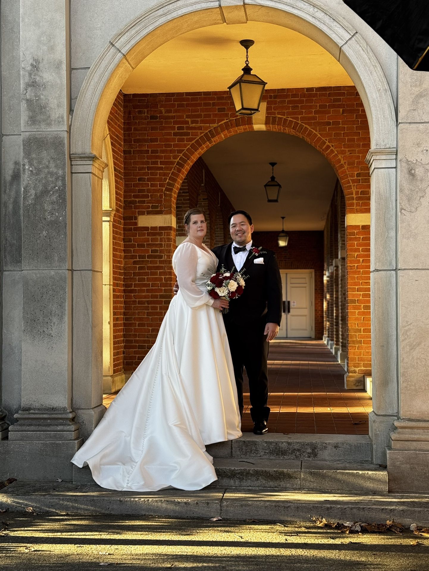 Size 16 Ivory Wedding Dress w/ Sleeves