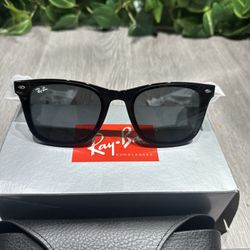 RAY-BAN SUNGLASSES RB4420 601/87 BLACK/DARK Grey  LENS 65mm