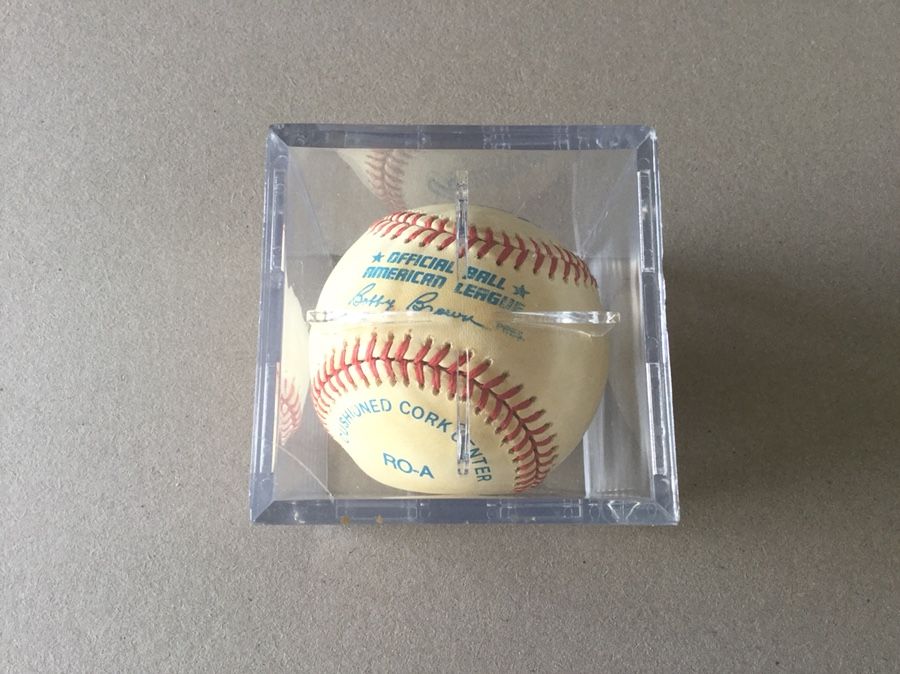 Rick Sutcliffe Signed Baseball