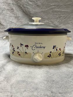 Vintage West Bend 3 Qt Crock Pot Slow Cooker