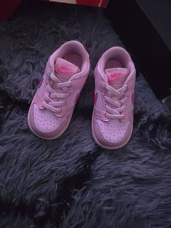 Baby Nike Dunk Low Pink 6c