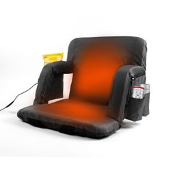 MOPHOTO Heated Stadium Seats for Bleacher 6 Reclinng Positions Cushion