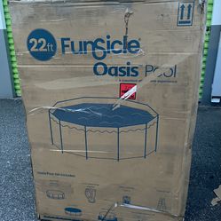 Funsicle Oasis 22 Feet X 52” Pool 