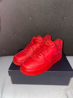 Red Air Force 1 / Near mint condition / US Men Size 9.5
