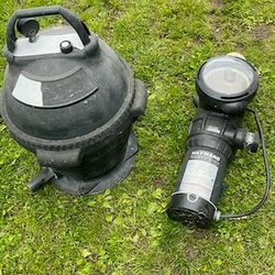Hayward Above Ground Pool Pump And Filter Make Offer