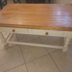 Solid Wood Coffee Table 