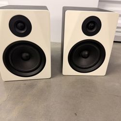Rockville APM5 Powered Studio Monitor Speakers Pair 5" USB XLR RCA 