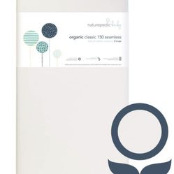 Naturepedic Organic Cotton Classic Seamless Baby Crib Mattress