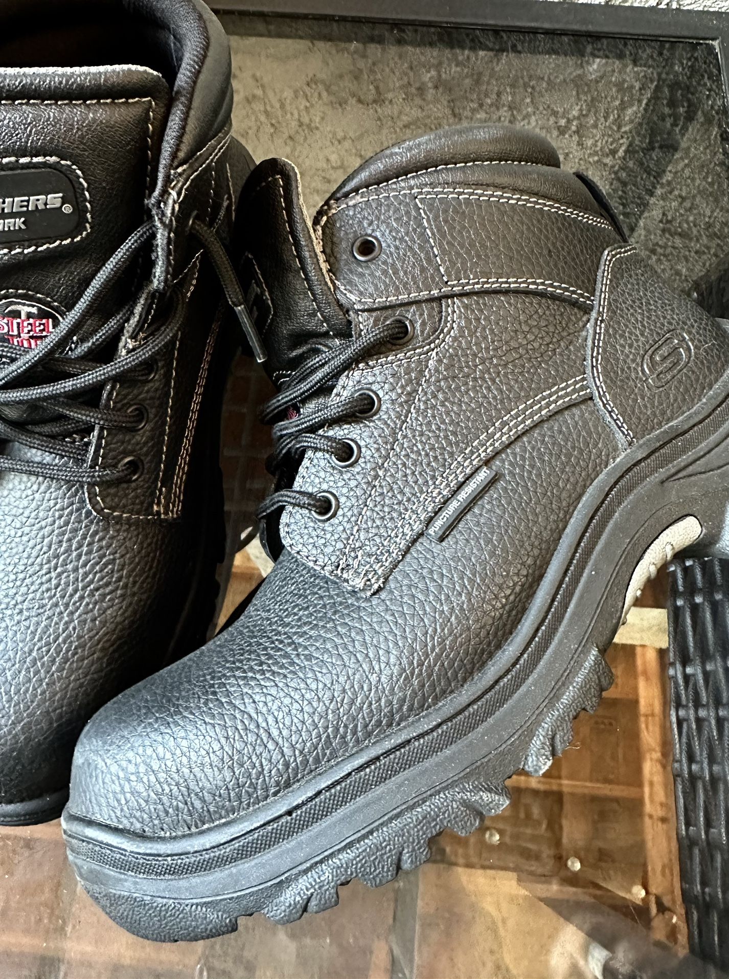 Steel Toe Working Boots 