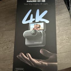 Insta 360 3s 128gb Black Brand New 