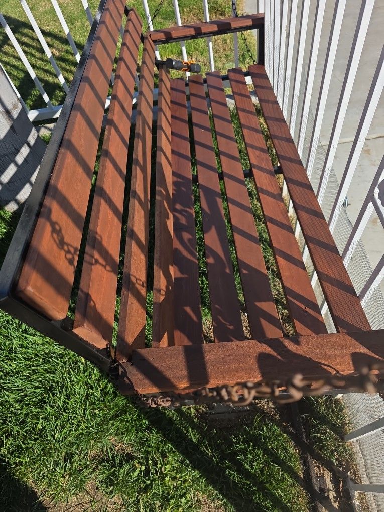 Hanging Swing For Two, Porch Or Tree