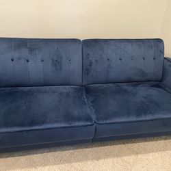 Velvet Sleeper Couch