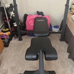 Workout Bench With Plates