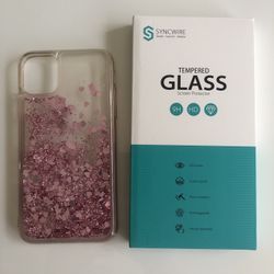 Protective Case  and Screen Protector for IPhone 11 Combo