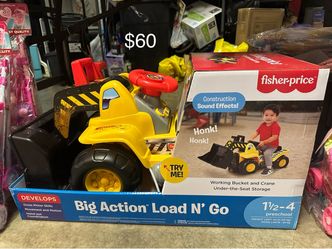 Fisher price big action loan and go