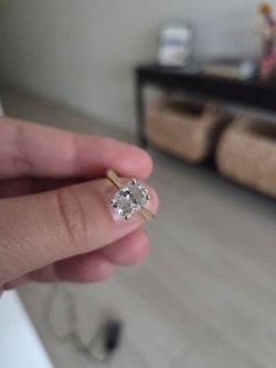 Elongated Cushion Engagement Ring