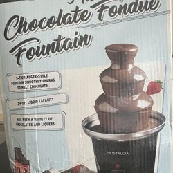 Chocolate Fondue Fountain