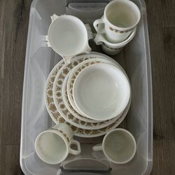 Vintage Butterfly Corelle