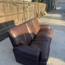 Sofa Couch Leather Free Delivery 🚚 