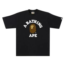 Black Bape Varsity Tee
