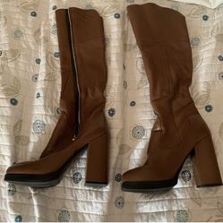 Sam Edelman Circus Hollands Leather Knee Boots