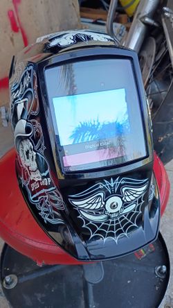 Miller welding helmet like new