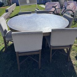 Kitchen Table 7 Seats 