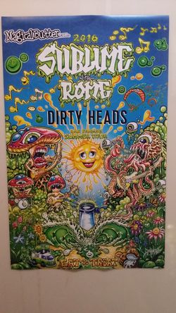 SUBLIME 2016 summer tour promo poster(s)