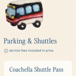 Wknd 2 Coachella Shuttle Pass