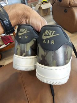 Nike Air Force 1 Olive Reflective Camo Men’s 11 Low Top Lace Up 823511-201