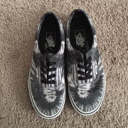 Vintage tie dye vans shoes