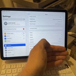 iPad Air 4th generation w/keyboard 256GB Rose Gold