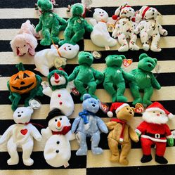Beanie Baby Holiday Collection