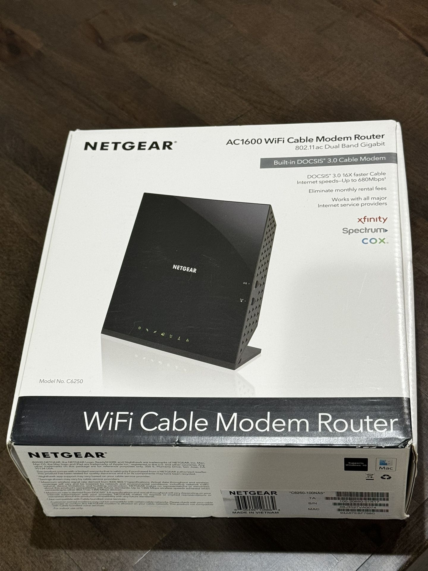 Netgear Modem Wifi Cable